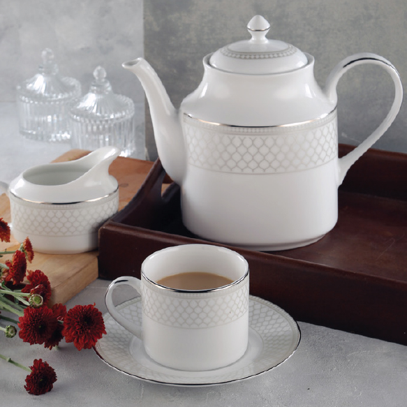 Dankotuwa | Nohiro Platinum 17 Pcs Tea Set