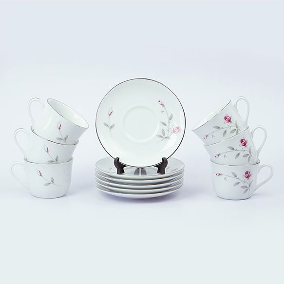 Dankotuwa | Lasting Rose 12 Pieces Tea Set