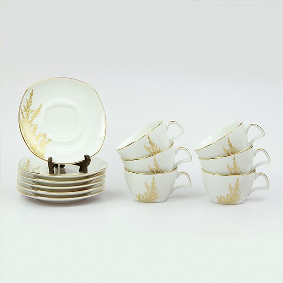 Dankotuwa | Arabella Gold 12 Pieces Tea Set