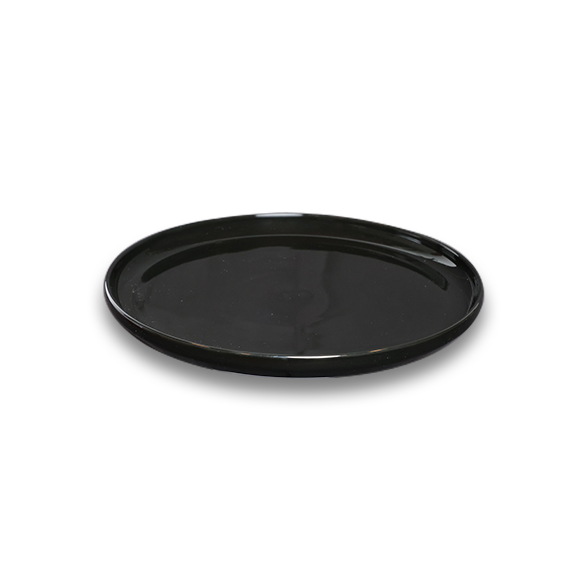 Dankotuwa | Black Glaze Salad Plate - 13411