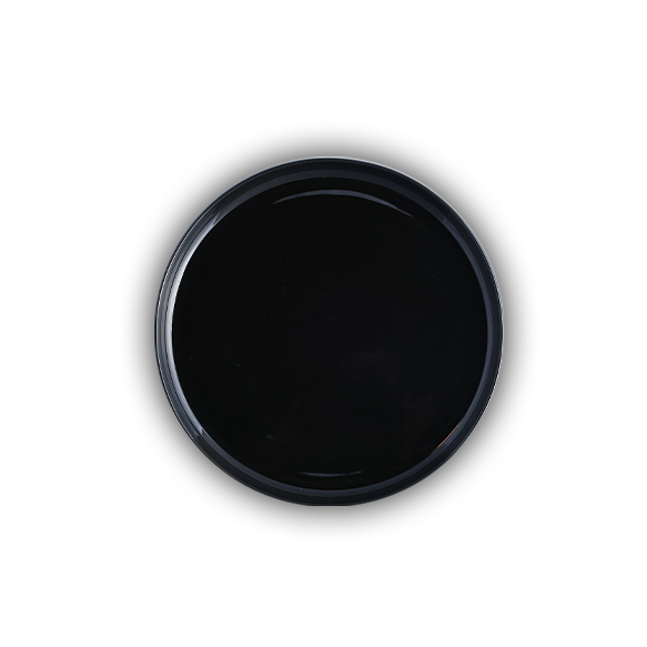 Dankotuwa | Black Glaze Bread & Butter Plate - 13412