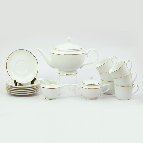 Dankotuwa | Cherry Gold 17 Pieces Tea Set