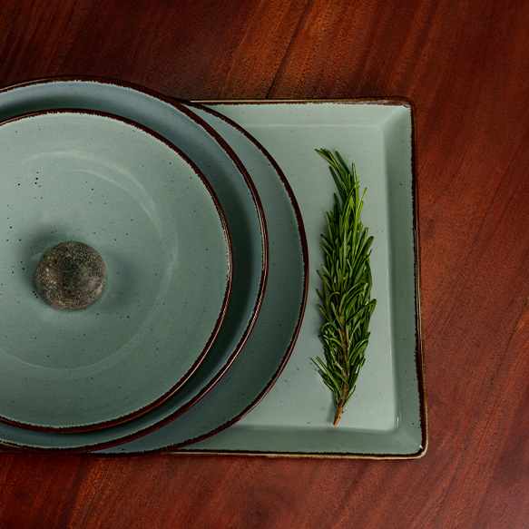 Dankotuwa | Silk Grey 12 Pcs Dinner Set