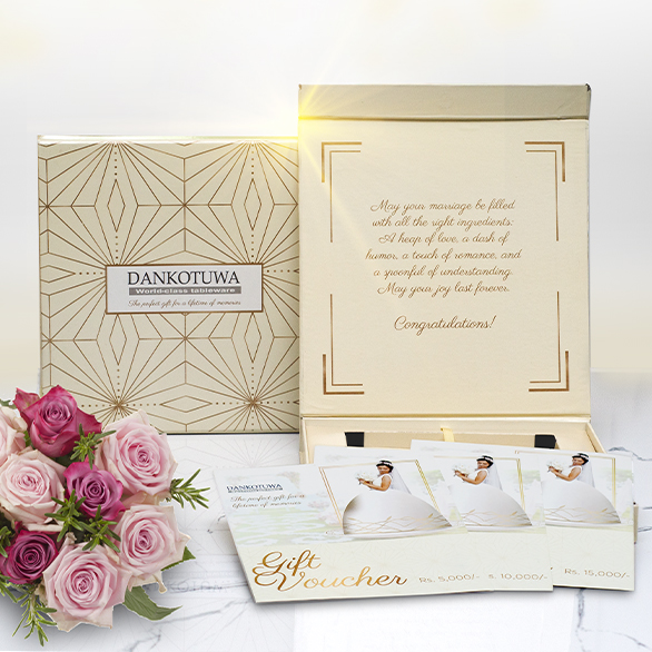 Dankotuwa | Dankotuwa Porcelain Wedding Gift Card Rs. 50000.00