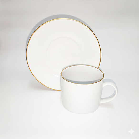 Dankotuwa | Cherry Platinum 12 Pieces Tea Set