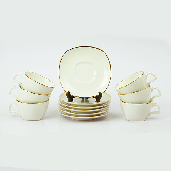 Dankotuwa | Cherry Gold NBC 12 Pcs Tea Set