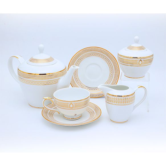 Dankotuwa | Medaline 17 Pieces Tea Set