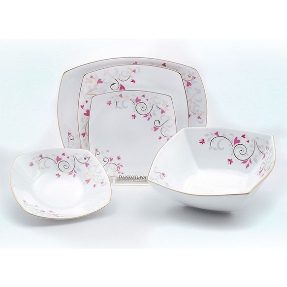 Dankotuwa | Me Romance 21 Pieces Dinner Set