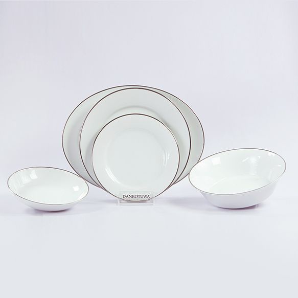 Dankotuwa | Cherry Platinum 21 Pieces Dinner Set