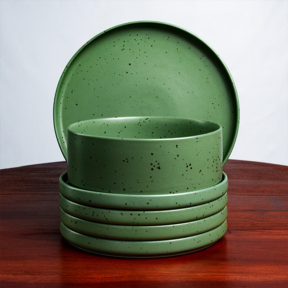 Dankotuwa | Forest Green  21 Pcs Dinner Set