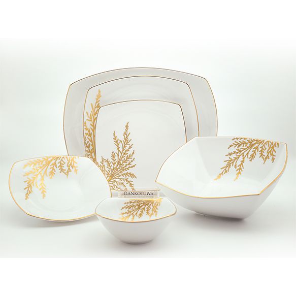 Dankotuwa | Arabella Gold 35 Pieces Dinner Set