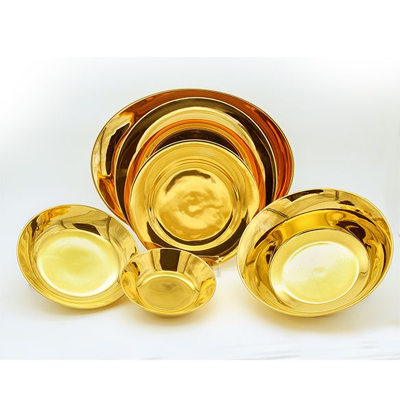 Dankotuwa | Fully Gold 35 Pieces Dinner Set