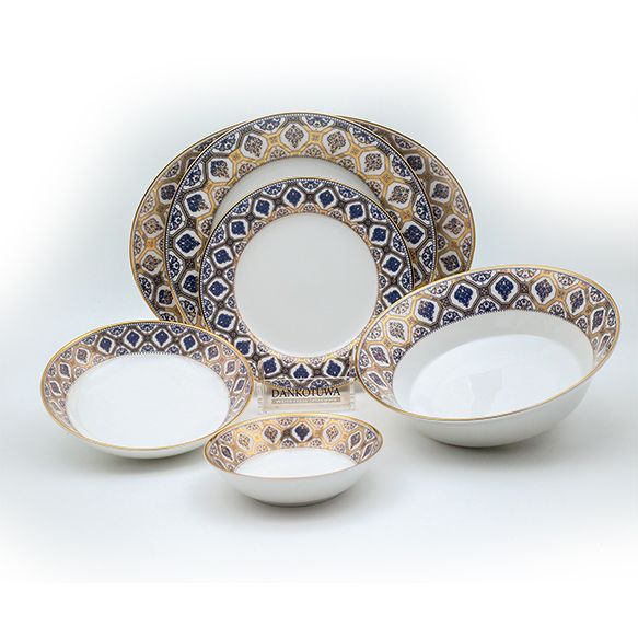 Dankotuwa | Doris Grey 35 Pieces Dinner Set