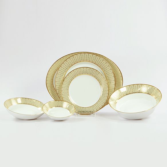 Dankotuwa | Jewel Cream 35 Pieces Dinner Set