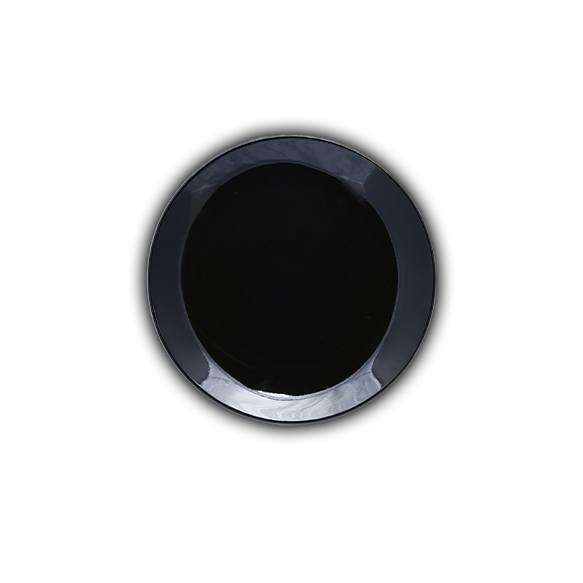 Dankotuwa | Black Glaze Salad Plate - 3611