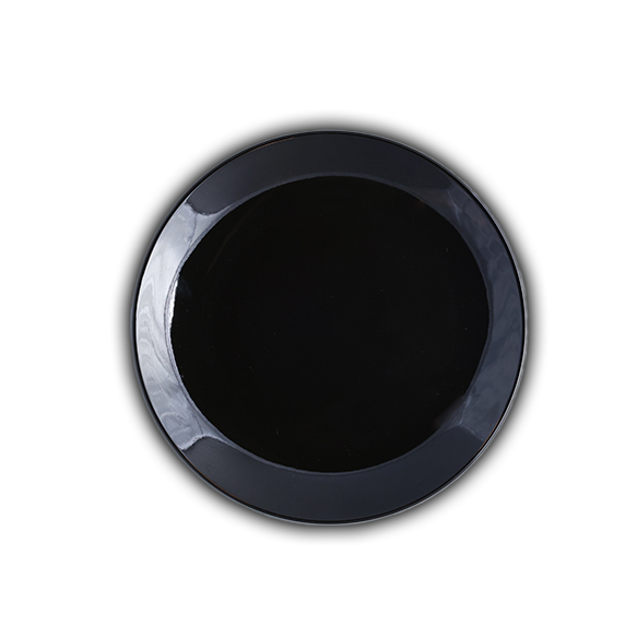Dankotuwa | Black Glaze Bread & Butter Plate - 3612