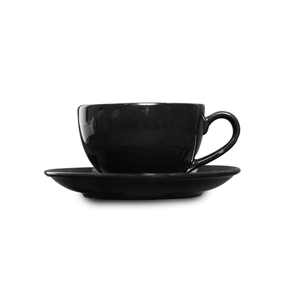 Dankotuwa | Black Glaze Tea Cup & Saucer