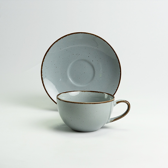 Dankotuwa | Silk Grey 17 Pcs Tea Set