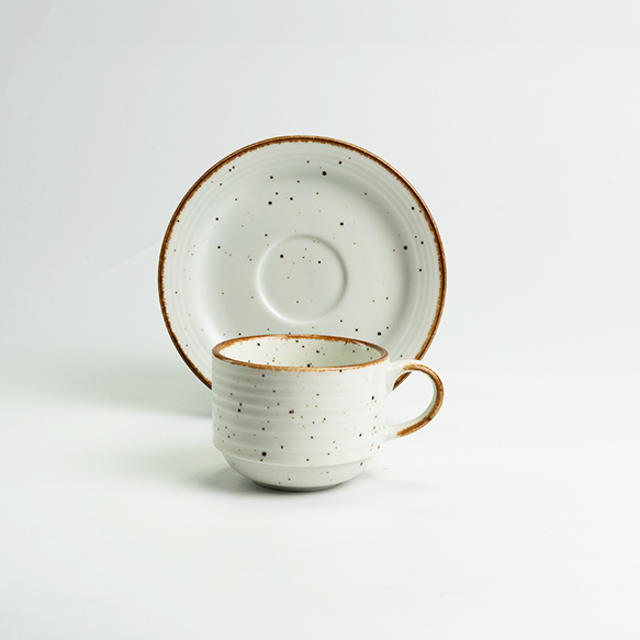Dankotuwa | Marble White 12 Pcs Tea Set