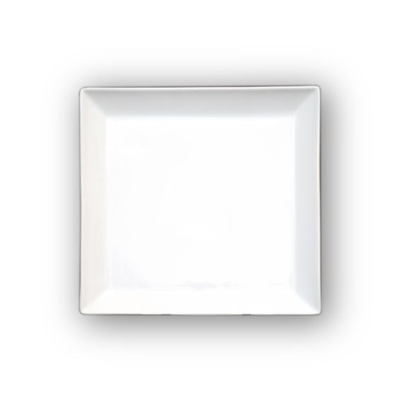 Dankotuwa | White Square Dinner Plate