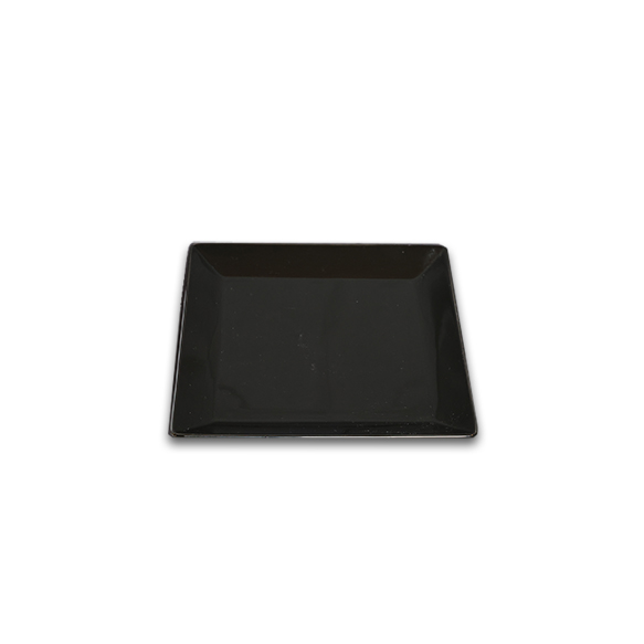Dankotuwa | Black Glaze Bread & Butter Plate - 4912