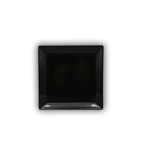 Dankotuwa | Black Glaze Bread & Butter Plate - 4912