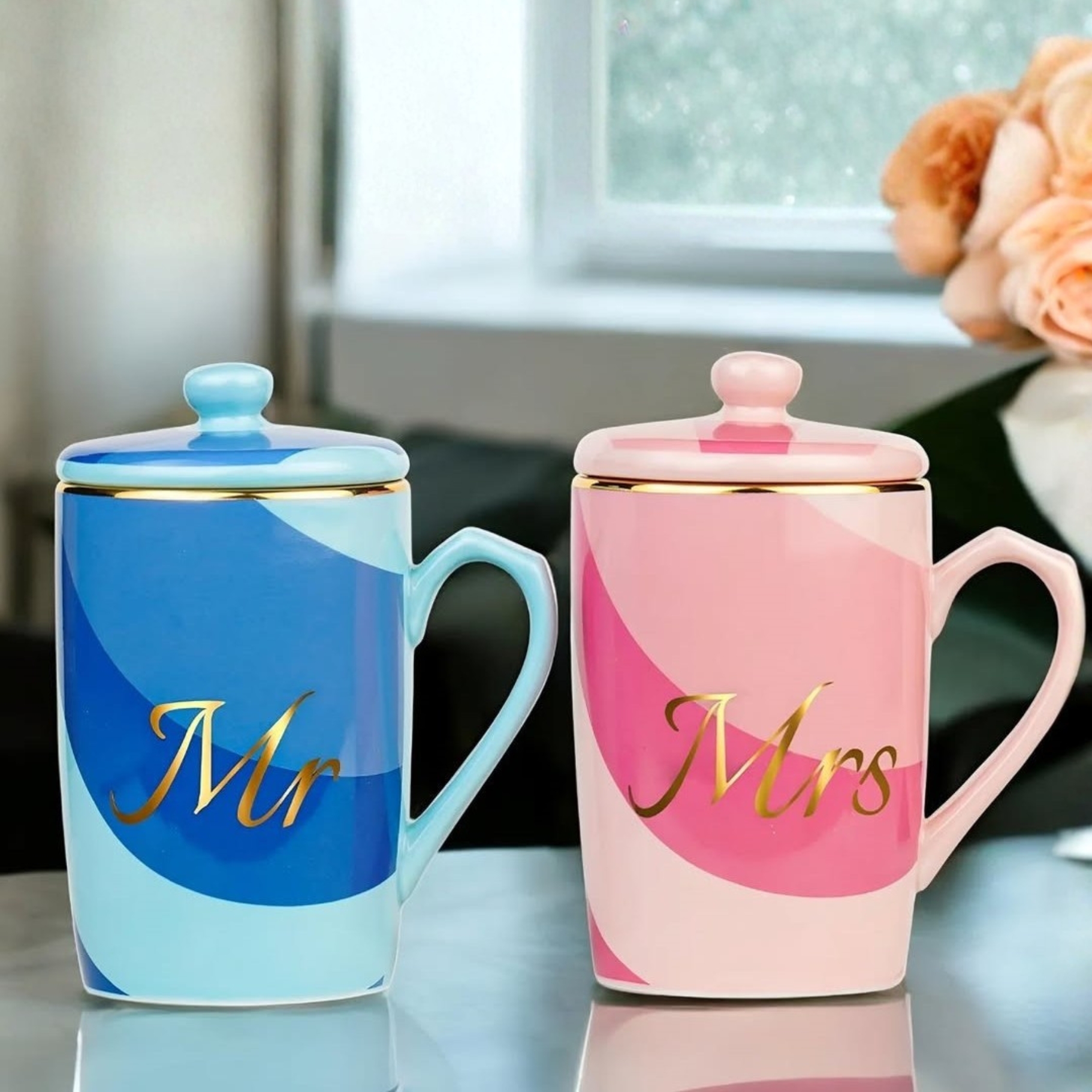 Dankotuwa | Mr & Mrs Mug Set