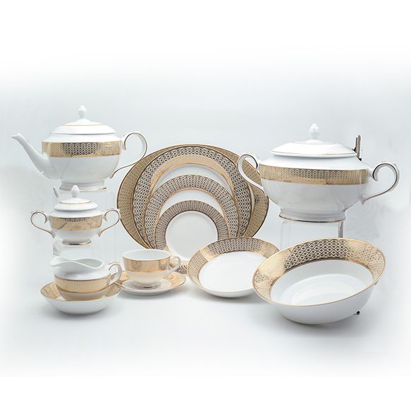 Dankotuwa | Jewel Cream 93 Pieces Dinner Set