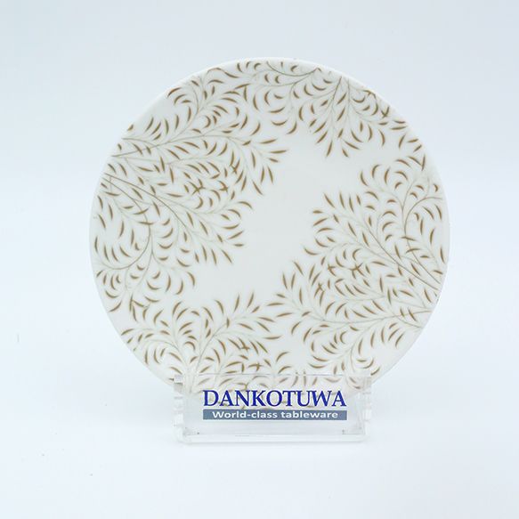 Dankotuwa | Green Leaf Bread & Butter Plate