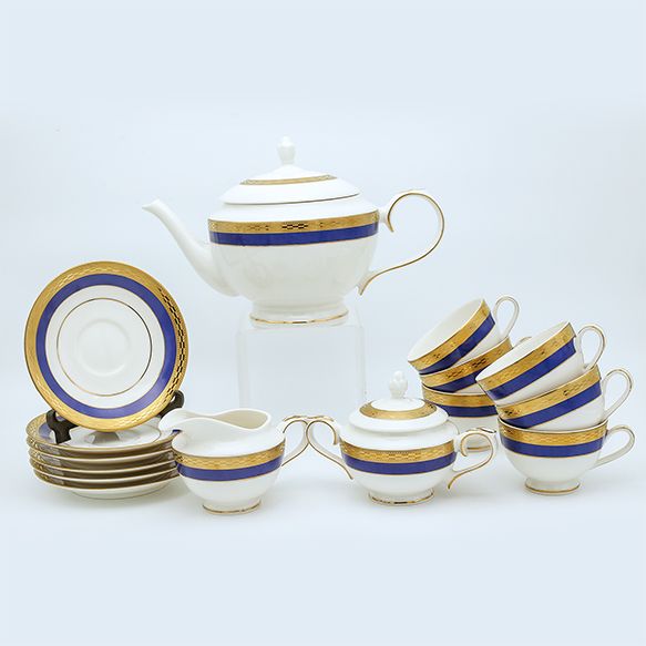 Dankotuwa | Bellini Gold 17 Pieces Tea Set