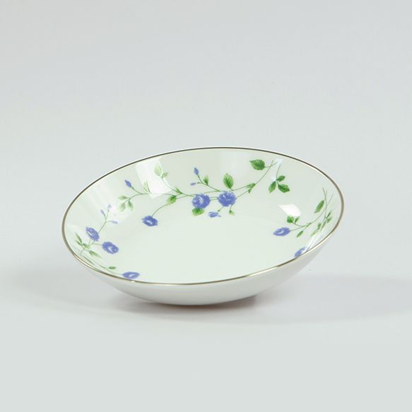 Dankotuwa | Blue Rose Cereal Bowl 