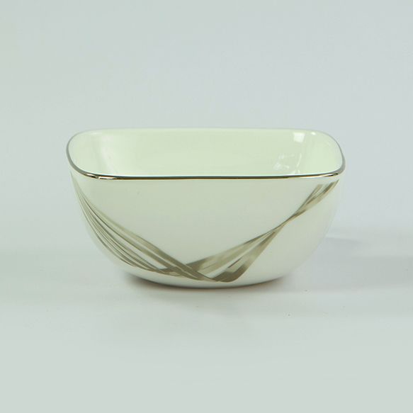 Dankotuwa | Fancy Wave Platinum Cereal Bowl 