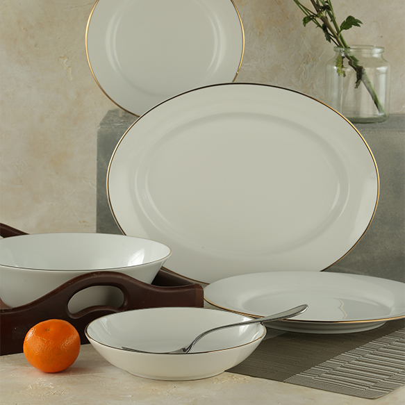 Dankotuwa | Cherry Gold 12 Pieces Dinner Set