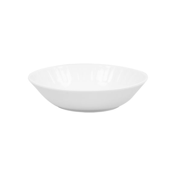 Dankotuwa | White Shallow Open Bowl 4708