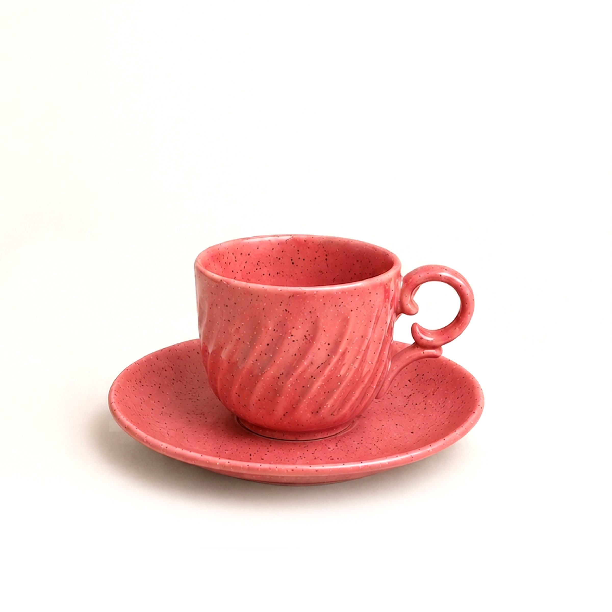 Dankotuwa | Earth Collection Coral Blush Bowl 17 Pcs Tea Set