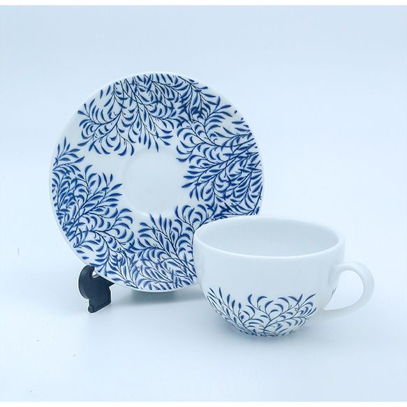 Dankotuwa | Blue Leaf 12 Pieces Tea Set 