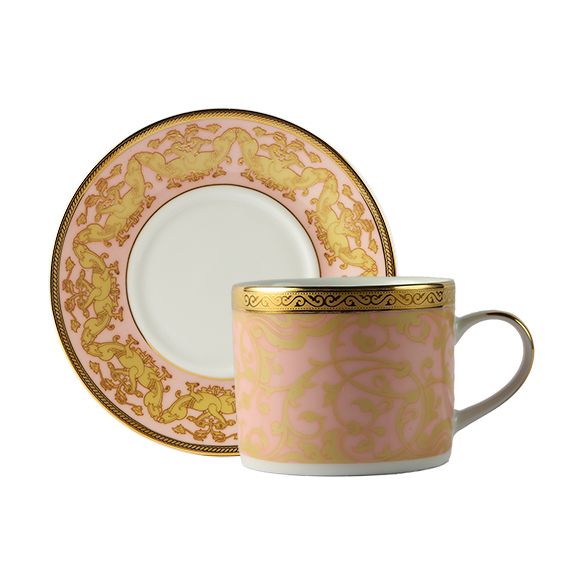 Dankotuwa | Pink Matrimony Tea Cup & Saucer