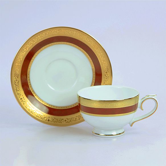 Dankotuwa | Empress Red Tea Cup & Saucer