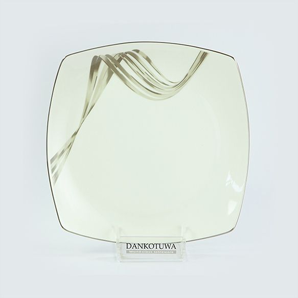 Dankotuwa | Fancy Wave Platinum Dinner Plate