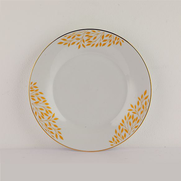 Dankotuwa | Goldern Leaf Dinner Plate