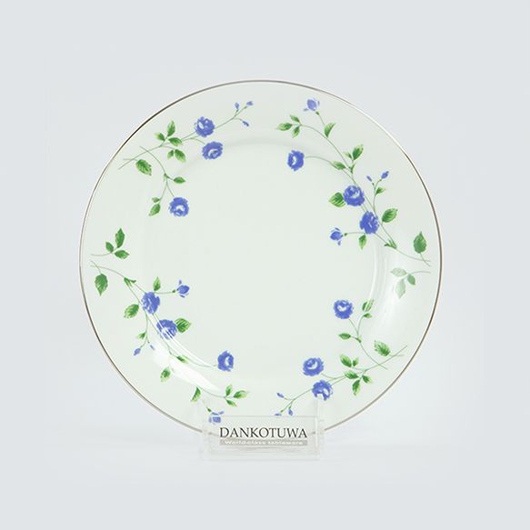 Dankotuwa | Blue Rose Dinner Plate