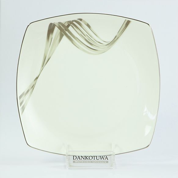 Dankotuwa | Fancy Wave Platinum 21 Pieces Dinner Set