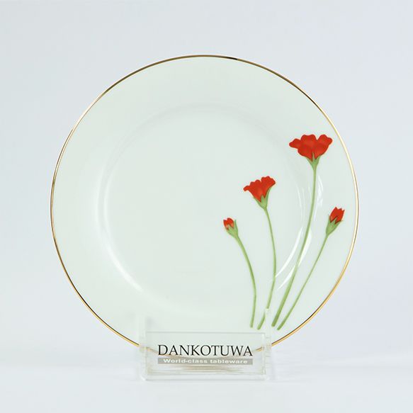 Dankotuwa | Red Flower 21 Pieces Dinner Set