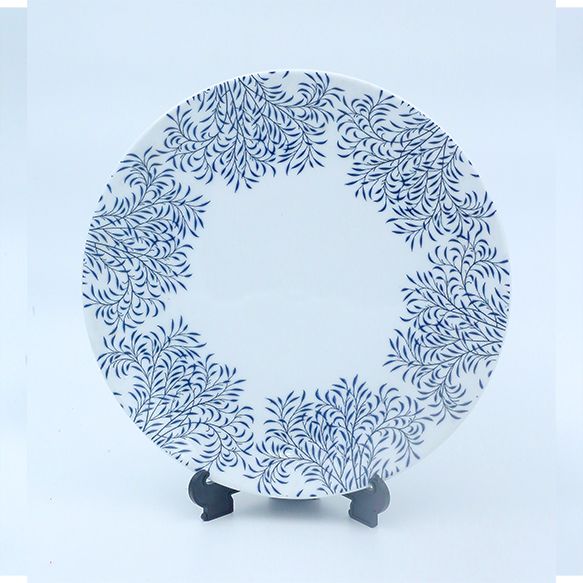 Dankotuwa | Blue Leaf 35 Pieces Dinner Set