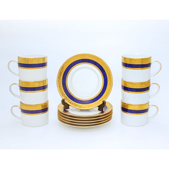 Dankotuwa | Empress Blue 12 Pieces Tea Set