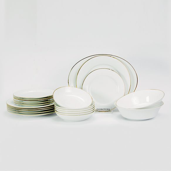 Dankotuwa | Cherry Gold 21 Pieces Dinner Set