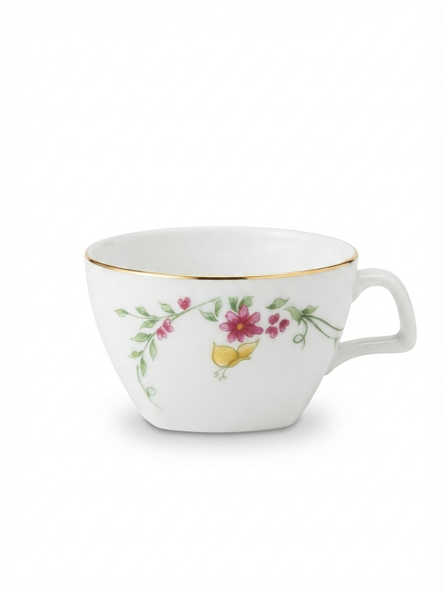 Dankotuwa | Yellow Butterfly 12 Pcs Tea Set