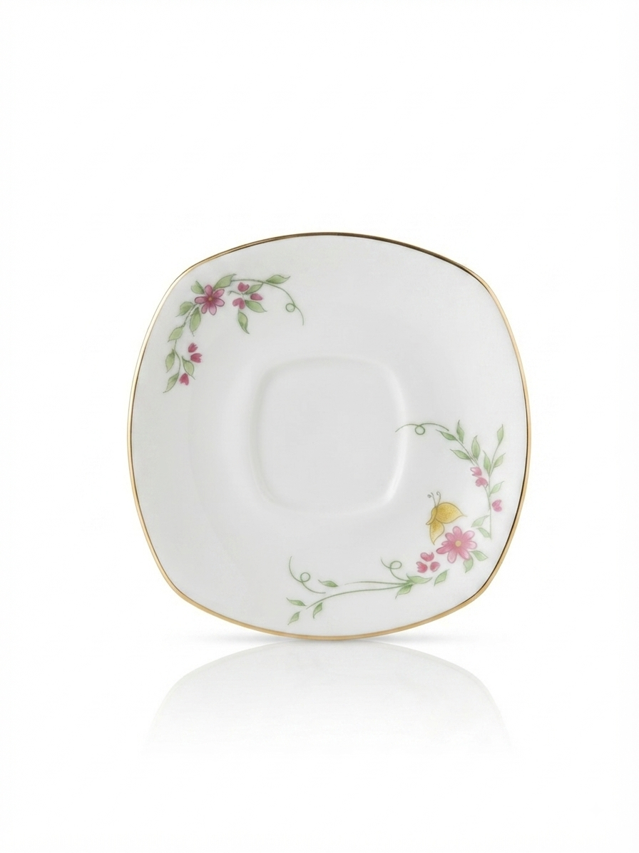 Dankotuwa | Yellow Butterfly 12 Pcs Tea Set