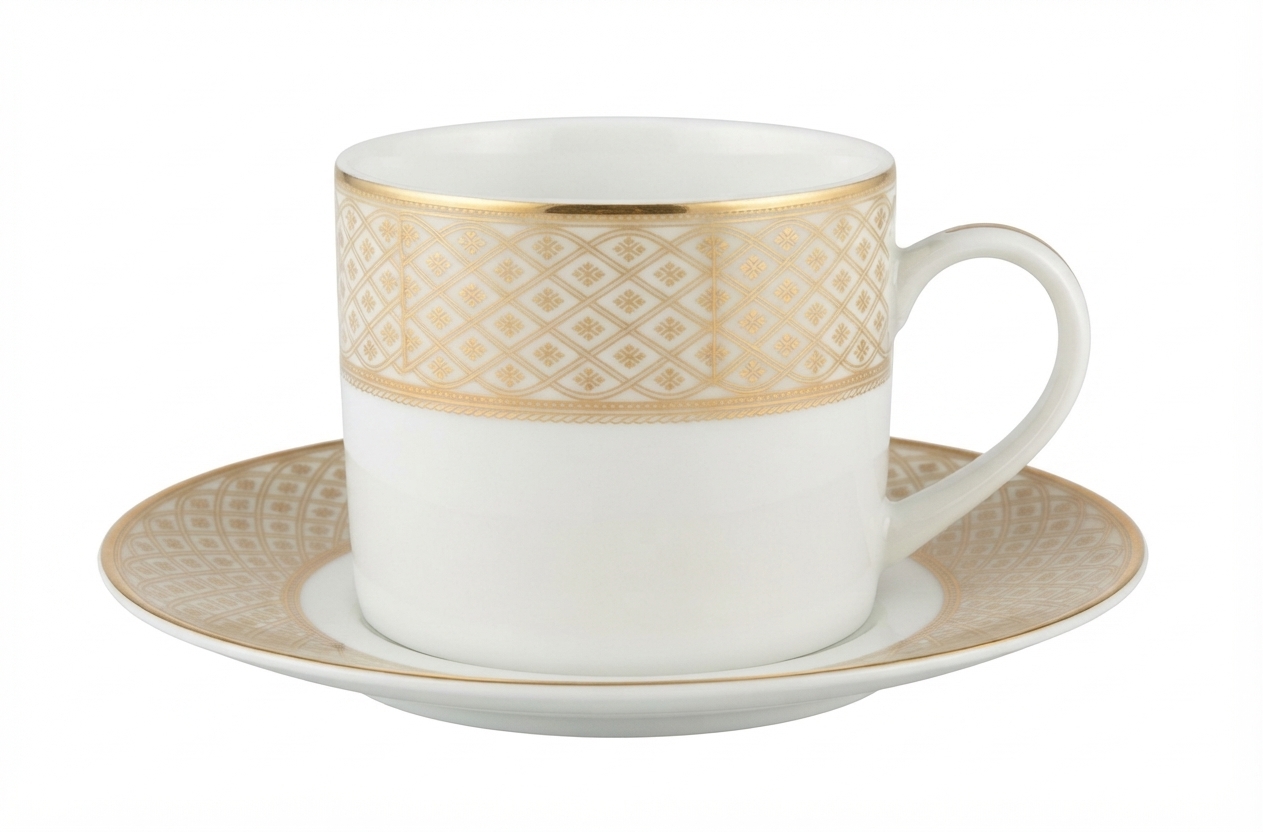 Dankotuwa | Roxie Gold 12 Pcs Tea Set