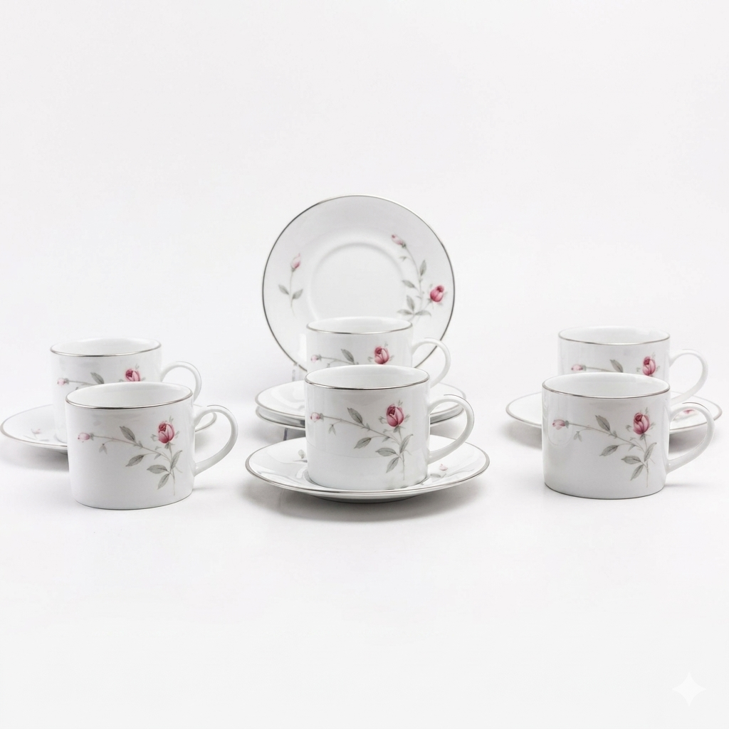 Dankotuwa | Lasting Rose 12 Pieces Tea Set